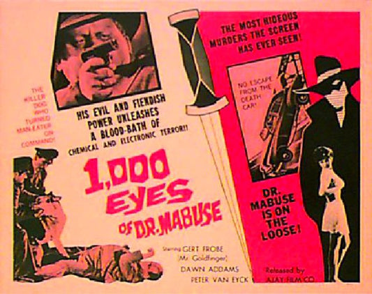 The 1000 Eyes of Dr. Mabuse (Full Movie)